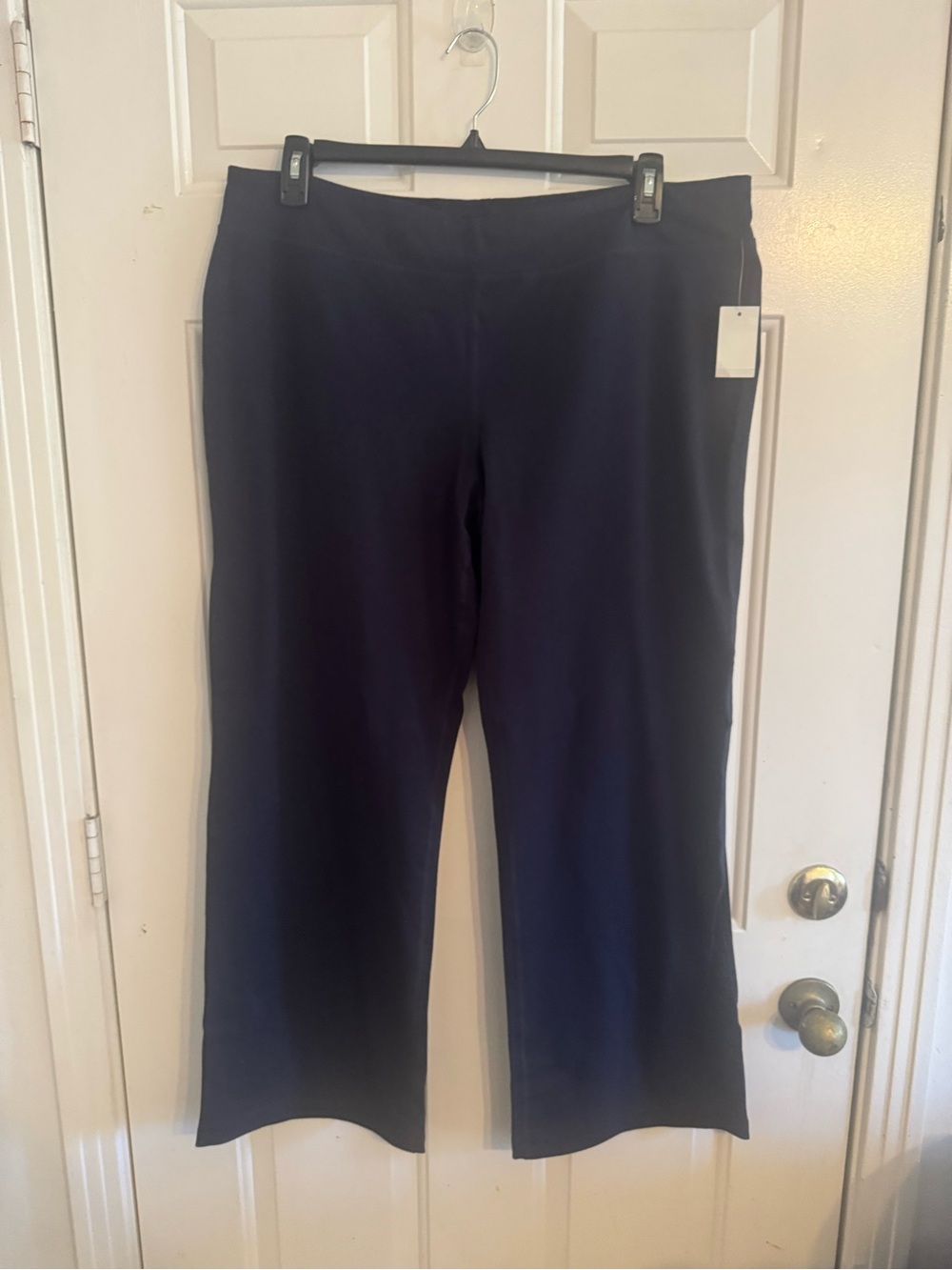 Women's Black Boot-Cut Pants - Streamlined Flare